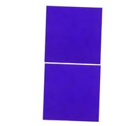 Toyvian 2Pcs 5X5Cm Cobalt Glass Sheets for Chemistry Lab Flame Reaction, School Science Experiment Supplies, Replacement Labs Experiment Device and Physical Chemistry Tool