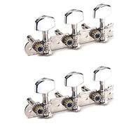Toyvian 2pcs Acoustic Guitar Tuner Keys Metal Square Button A String Tuning Pegs Replace Old Tuning Machine Head String