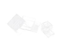 Toyvian 2pcs Acrylic Ant Water Feeder Bowls Design and Easy to Clean Feature Portable Ant Feeding Bowls Suitable for Farm Observation and Nest Watering
