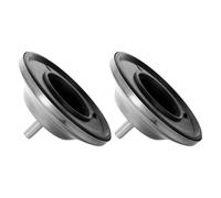 Toyvian 2Pcs Adjustable Billiard Table Leg Levelers Furniture Leveling Device with 5-Inch Iron Foot Pads Table Height Adjuster and Floor Protector for Pool and Game