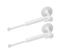 Toyvian 2pcs Adjustable Curtain Holders Lightweight Curtain Tiebacks for Horizontal Vertical Use Window Drapery Hooks Practical Accessories