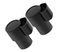 Toyvian 2pcs Alto Saxophone Bent Neck Key End Caps Protectors for Sax Keys Easy Installation Accessories to Prevent Damage Essential for Woodwind Instruments