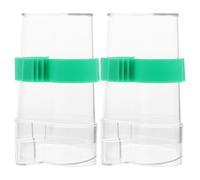 Toyvian 2pcs Automatic Pet Water Feeder Birds Feeder Pet Watering Tool for Bird Cage Home Use