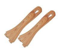 Toyvian 2pcs Bakelite Pan Handles Replacement for Cast Iron Frying Pans Ergonomic Anti-Scald Pot Grips Lightweight Kitchen Cookware Accessories