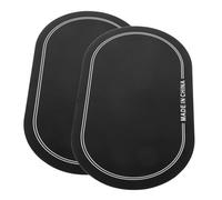 Toyvian 2pcs Bass Drum Stickers Drum Patch for Drum Kick Drumhead Protector Drum Head Pad Drum Head Cushion Drum Head Parts Drum Pad Bass Drumhead Protector Drum Kit The Pet Component
