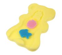 Toyvian 2pcs Bath Mat Non-Slip Sponge Mat Bathtub Pad for Boy Girl Bathing Newborn Seat in Bathtub