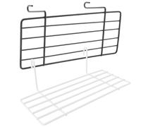 Toyvian 2pcs Bird Platform Stand for Parakeets and Cockatiels, Iron Parrot Perch with Flat Shelf Design Supporting Active Play and Natural Activity Encouragement for Cage Use