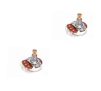Toyvian 2pcs Bk Guitar Potentiometer Mini Volume and Tone Controls Easy Install Sturdy Material