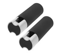 Toyvian 2pcs Black Weighted Blind Cord Weights with Frosted Handles for Curtains and Window Blinds Wind-resistant Pull Cord Accessories for Roman Vertical Roller Shades in Rooms Enhances