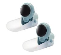 Toyvian 2pcs Boys and Girls Faucet Extender for Bathroom Sink Kitchen and Bathtub Safe Pp TPE Material Easy Installation