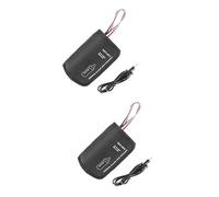 Toyvian 2pcs Car Bottle Warmer USB Heated Bottle Cover for Travel Portable Sterilizer in Auto