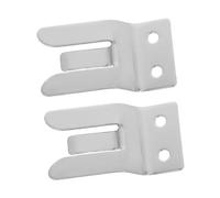 Toyvian 2pcs Car Microphone Clip Holder for Cb Radio Mounting Bracket Stable Installation Reduces Shaking Compatible with Various Vehicle Models Radio Mic Hanger for Clear Calls