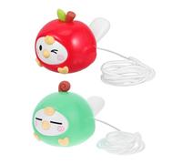 Toyvian 2pcs Cartoon Fruit Bird Whistles Educational for Safe Portable Musical Instrument Mimics Realistic Bird Calls for Outdoor Adventures Party Favors