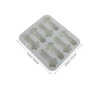 Toyvian 2pcs Cat Paw Silicone Molds Cavity Non-Stick Chocolate Baking Mold for Biscuits Cookies Candy Jelly Ice Cube Pet Treats Food-Grade Fondant Moulds for Fun Family Baking and Easy