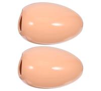 Toyvian 2pcs Ceramic Hamster House Hamster Nest with Lovely Appearance Unique Creative Design for Small Pets Chinchilla Care for Healthy Growth No Fading Cooling Shelter Random Color