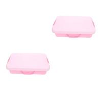 Toyvian 2pcs Children's Sand Pit ' Portable Tray Lid with Handle for Outdoor Toys