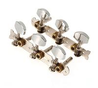 Toyvian 2pcs Classic Guitar Tuning Pegs Machine Heads Tuners Zinc Alloy Easy Install for Classical Guitar Accessories