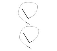 Toyvian 2pcs Classical Acoustic Guitar Piezo Pickup System Pickup Stick High Performance Passive Guitar Parts Musical Instrument Parts