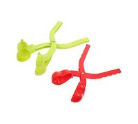 Toyvian 2Pcs Clip Makers Winter Outdoor Fight Tool Comfortable Handle for Fun Field Games Random Color