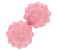 Toyvian 2pcs Convenient Yoga Massage Balls Spiky Design for Deep Tissue Relief for Home Gym Yoga Use Durable for Muscle Knot Release and Relaxation