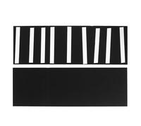 Toyvian 2pcs Darts Wall Protector Felt Panels 35.4x11.8x0.4inch Black Wall Protection for Dartboard Cabinets and Game Room Entertainment Venues