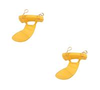 Toyvian 2pcs Detachable Violin Shoulder Rest Violin Pad Fiddle Shoulder Rest Comfortable Chinrest Pad for Players