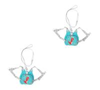 Toyvian 2pcs Dinosaur Reflective Tape Boys and Girls Safety Harness Boy Girl Harness Leash Wrist Link Traction Rope for Supermarkets Parks Malls Airports Crowded Places
