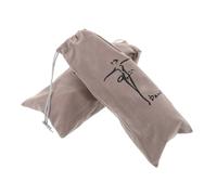 Toyvian 2Pcs Drawstring Dance Shoe Bags for Women Stylish Ballet Latin Shoe Storage Pouches Mesh Design for Easy Organization for Adults