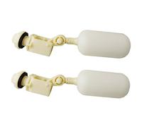 Toyvian 2pcs Drinking Bowl Float Valves Automatic Water Float Valve Extended Version for Livestock Pig Sheep Cattle Waterer Bowls Water Level Control