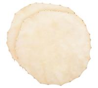 Toyvian 2pcs Drum Head Leather Drum Covers Oud Instrument Tabla Musical Sturdy Percussion Parts Fine Craftsmanship Close to Original Sound 30cm