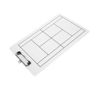 Toyvian 2PCS Dry Erase Coaching Clipboards for Tennis Hockey Reusable Whiteboard with Ample Writing Space Easy Erase Surface for Strategy Demonstrations and Player Training