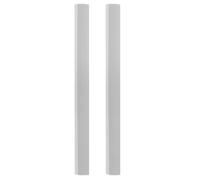 Toyvian 2pcs Dustpan Replacement Rubber Strip Lip Edge for Dustpan Accessories Seal Refill Repair for Household Dust Pan