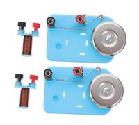 Toyvian 2pcs Electric Bells Physics Laboratory Supply Circuit Experiment Equipment Teaching Aid for Science Lab Experiments Compact Learning Tool for Electricity Principles