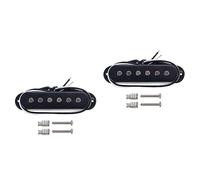 Toyvian 2pcs Electric Guitar Accessory Single Coil Pickup Fixed Circuit Board Easy Install Enhance Sound Quality