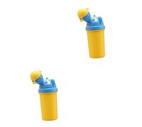 Toyvian 2pcs Emergency Boys and Girls Urinal Portable Potty for Boys Girls Camping Car Travel Training