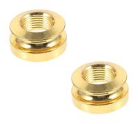 Toyvian 2pcs Endpin Tip Strap Button Cap for Acoustic Guitar Guitar Accessories Tail Pin Cap