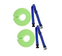 Toyvian 2Pcs EVA Floating Swim Arm Bands Thickened Swim Floats for Adults and Comfortable Scratch Water Floaties for Swimming Training and Pool Use