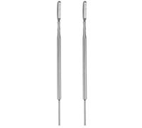 Toyvian 2PCS Eyelash Lift Perm Tools - Metal Lash Separator Tool for Perming Curling Extensions Home Salon Makeup Artists