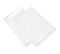 Toyvian 2pcs Flexible White Pvc Door Scratching Patch for Pets, Wear-resistant Dog and Cat Scratch Protector for Doors and Furniture, to Train Your Dog and Prevent Damage