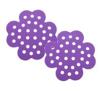Toyvian 2pcs Floating Bee Watering Station for Butterflies and Pollinators, Flower-shaped Plastic Bee Water Cups Safe Drinking Solution and Easy Cleaning for Garden Ponds
