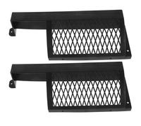 Toyvian 2Pcs Foosball Table Ball Collecting Box, Black Plastic Foosball Goal Net Replacement, Table Football Accessory for ’ Game and Family Indoor Play