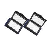 Toyvian 2Pcs Football Tactical Wristband for Youth with Secure Hook Loop Closure Training Wrap for Wrist Support Playbook Card Holder for Football Players Blue