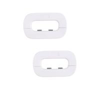 Toyvian 2pcs for Refrigerator Pinch Lock for Boys and Girls No Drill Installation Removable Adhesive Prevents Unwanted Access to Fridge Protects Boy Girl from Harmful Items