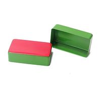 Toyvian 2pcs Fully Enclosed Brass Pickup Covers for Electric Guitar Red Bottom Protects against Sweat and Corrosion Fits Single Coil and Styles