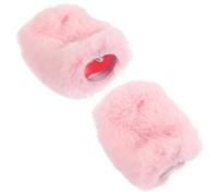 Toyvian 2pcs Furry Microphone Wind Cover for for Outdoor Use Reduces Wind Noise Compatible Mic Accessory for Recording