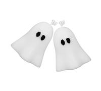 Toyvian 2Pcs Ghost Shaped Candles Cute Halloween Aroma Decor Soy Wax Scented Candle for Spooky Parties and Themed Events Lightweight and Portable Halloween Decorations