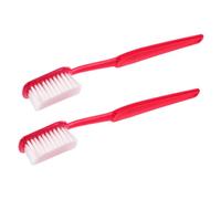 Toyvian 2pcs Giant Toothbrush Prop Oversized Novelty Brush for Parties Photo Shoots Pet Grooming Creative Costume Accessory for Fun and Laughter for Halloween Cosplay Pranks