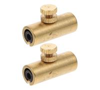 Toyvian 2pcs Gold Cello Wolf Tone Reducers Instrument Accessories Copper Wolf Note Dampers for Orchestral Strings Parts