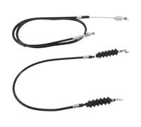 Toyvian 2pcs Golf Cart Throttle Cable Replacement with Plastic and Alloy Construction, Stable Performance and Wide Compatibility, Universal Fit for Club Car Accelerator Pedal to Governor