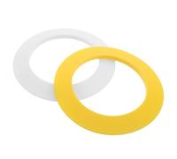 Toyvian 2pcs Golf Putting Practice Cup Rings for Outdoor and Home Use, Silicone Golf Training Hole Targets with Reliable Durability and Flexible Placement for Effective Putting Practice